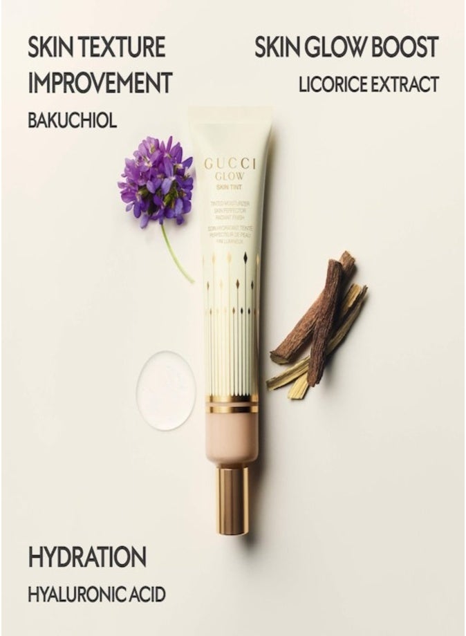 Gucci Glow Skin Tinted Moisturizer with Hyaluronic Acid & Bakuchiol 40ml – 26 - fair medium skin with neutral to warm undertones Hydrating Radiant Coverage - Image 5